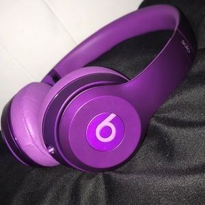 Purple Beats Headphones